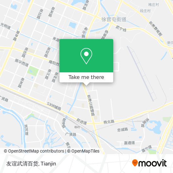 友谊武清百货 map