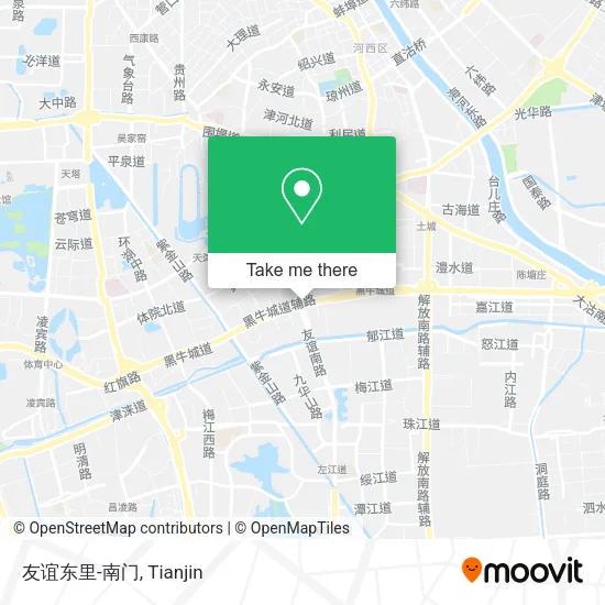 友谊东里-南门 map