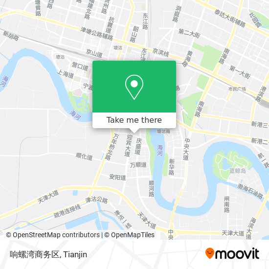 响螺湾商务区 map