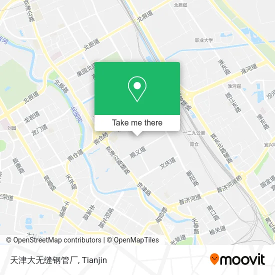 天津大无缝钢管厂 map