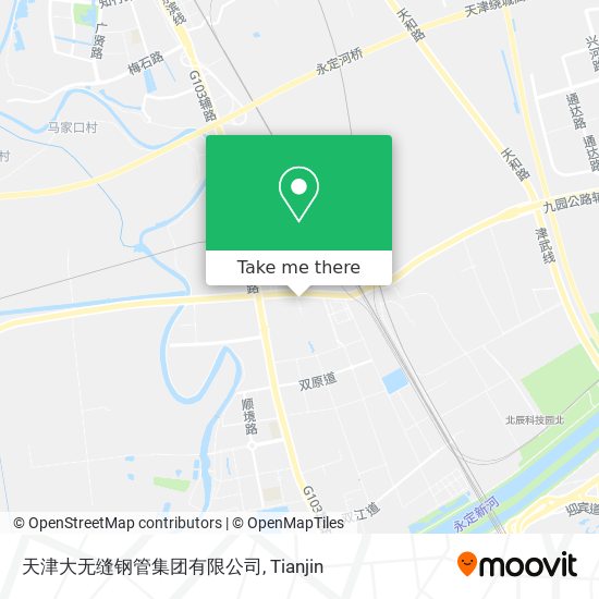 天津大无缝钢管集团有限公司 map