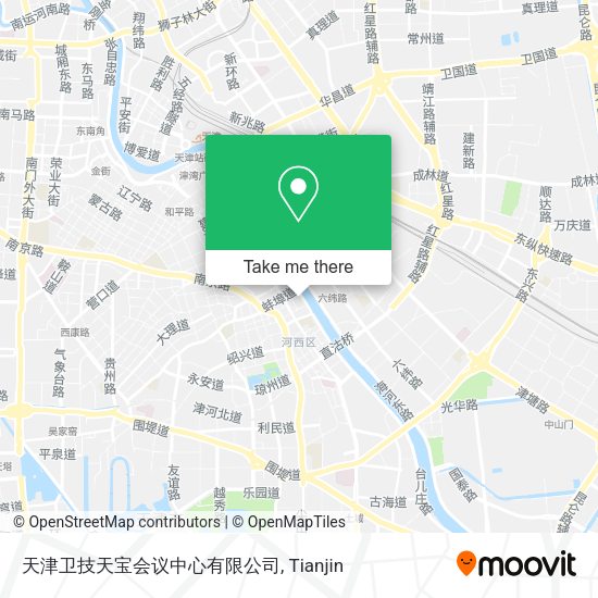 天津卫技天宝会议中心有限公司 map