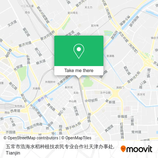 五常市浩海水稻种植技农民专业合作社天津办事处 map