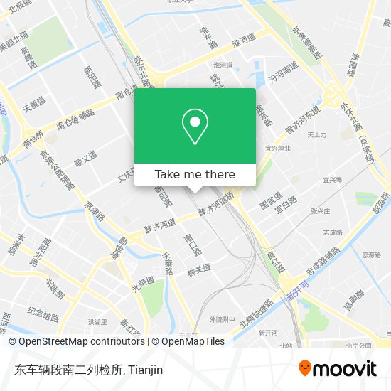 东车辆段南二列检所 map