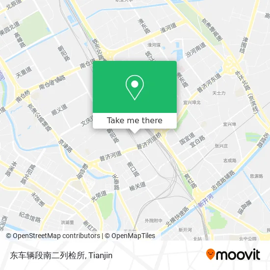 东车辆段南二列检所 map