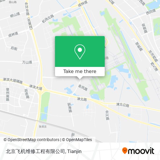 北京飞机维修工程有限公司 map
