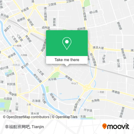 幸福航班网吧 map