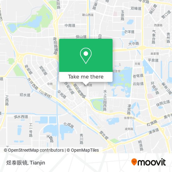 煜泰眼镜 map