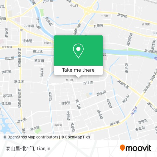 泰山里-北1门 map
