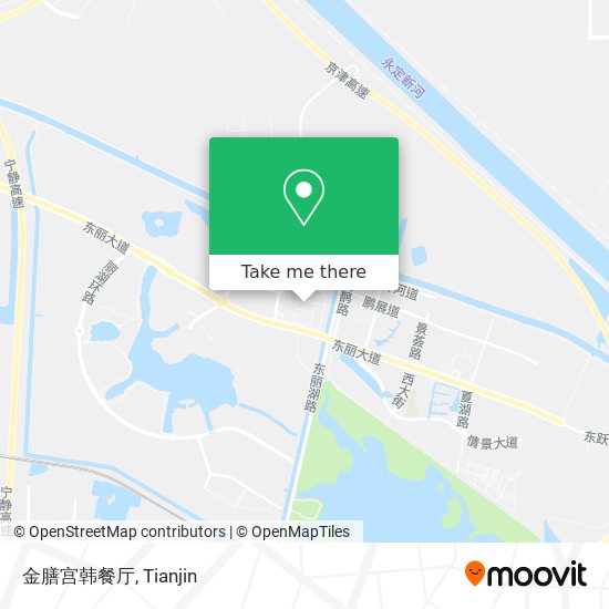 金膳宫韩餐厅 map