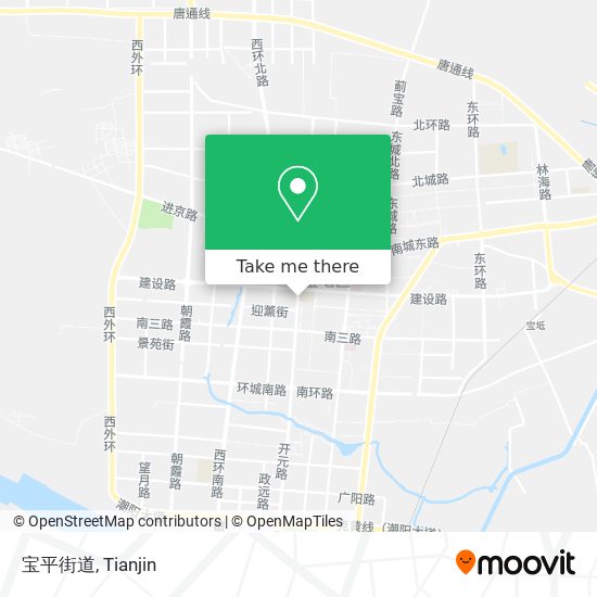 宝平街道 map