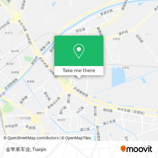 金苹果车业 map