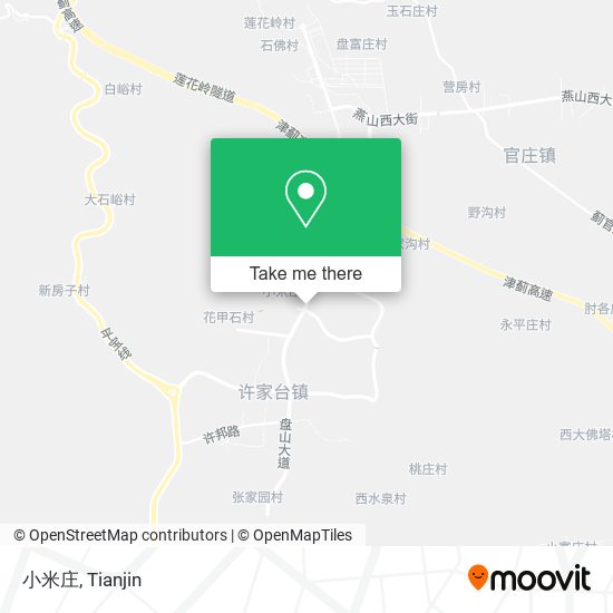 小米庄 map