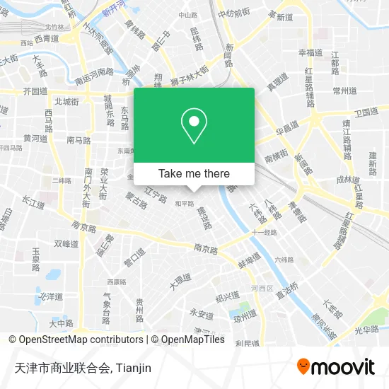 天津市商业联合会 map