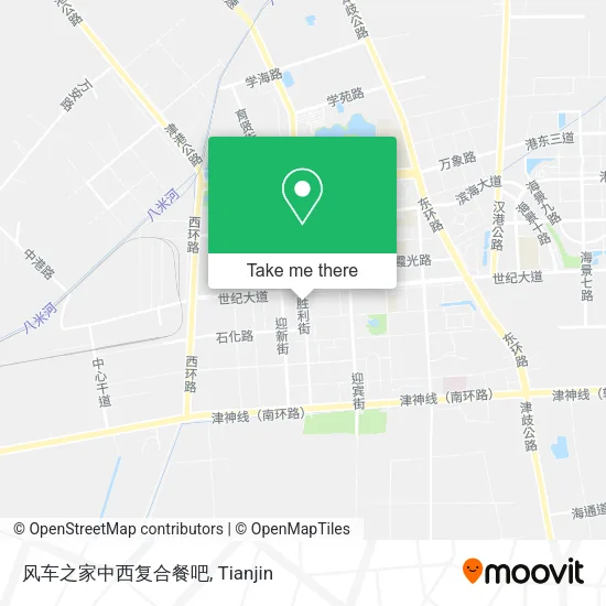 风车之家中西复合餐吧 map