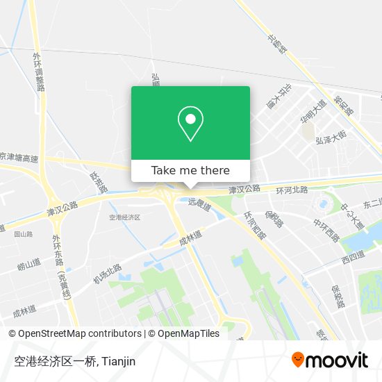 空港经济区一桥 map