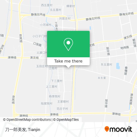 刀一郎美发 map