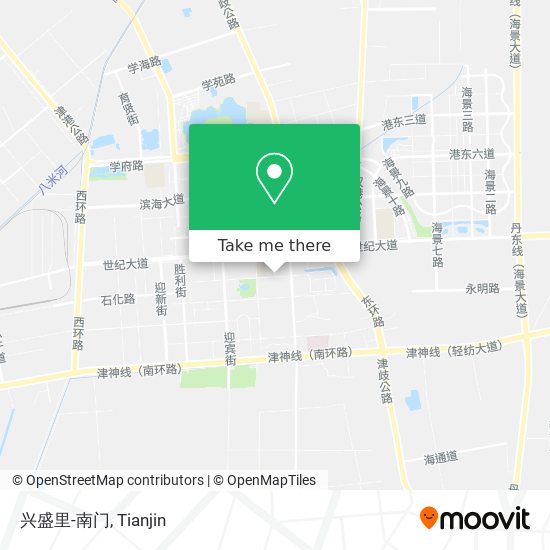 兴盛里-南门 map
