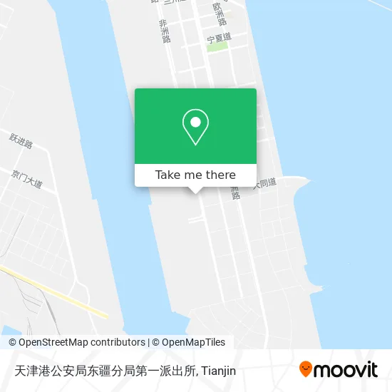 天津港公安局东疆分局第一派出所 map