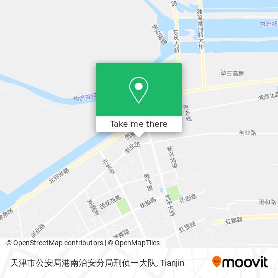 天津市公安局港南治安分局刑侦一大队 map