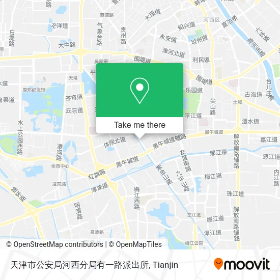 天津市公安局河西分局有一路派出所 map