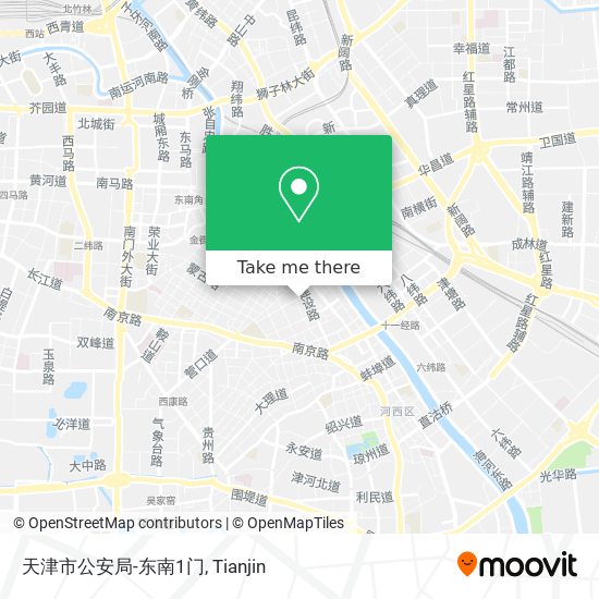 天津市公安局-东南1门 map