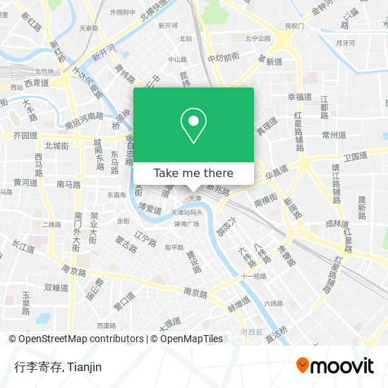 行李寄存 map