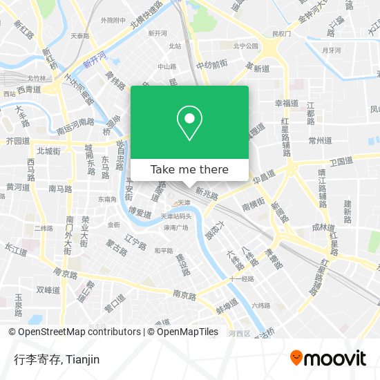行李寄存 map