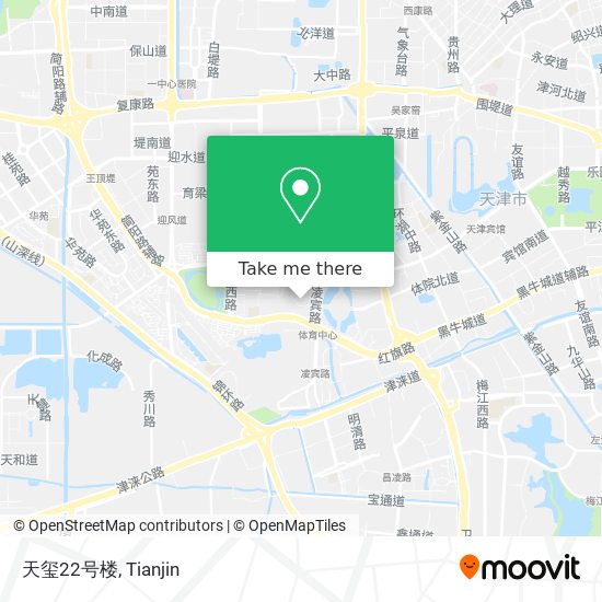 天玺22号楼 map