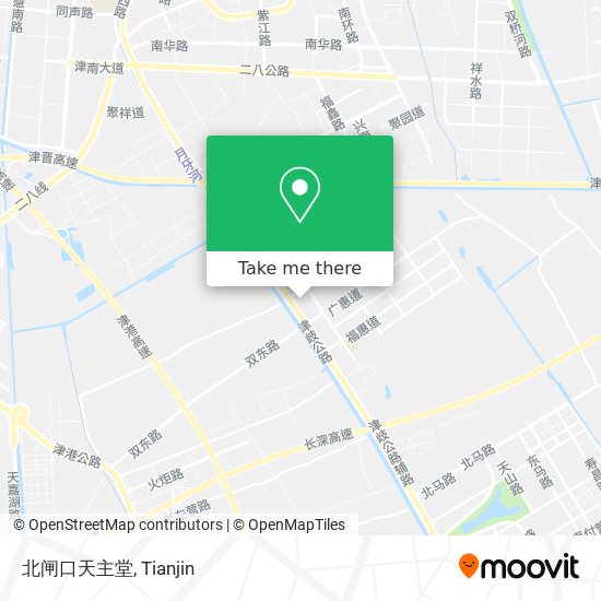 北闸口天主堂 map