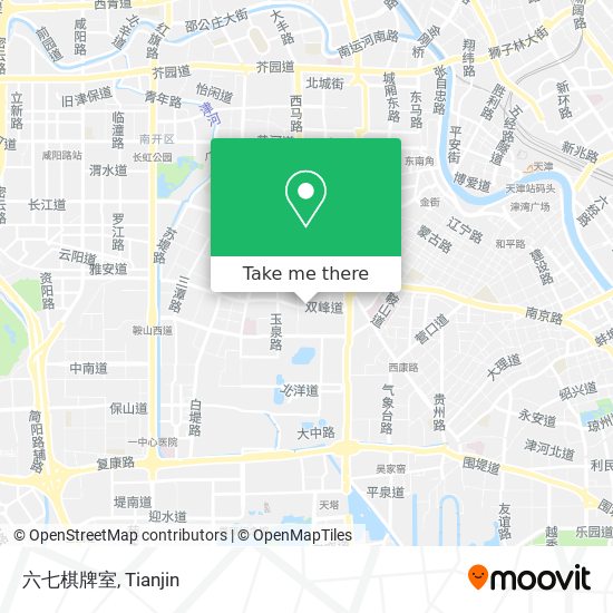 六七棋牌室 map