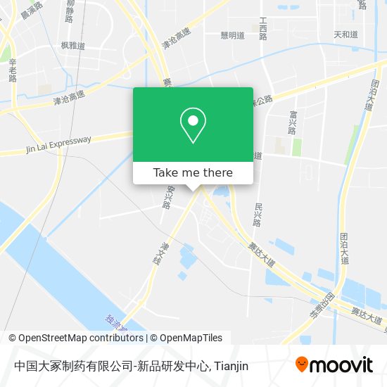中国大冢制药有限公司-新品研发中心 map