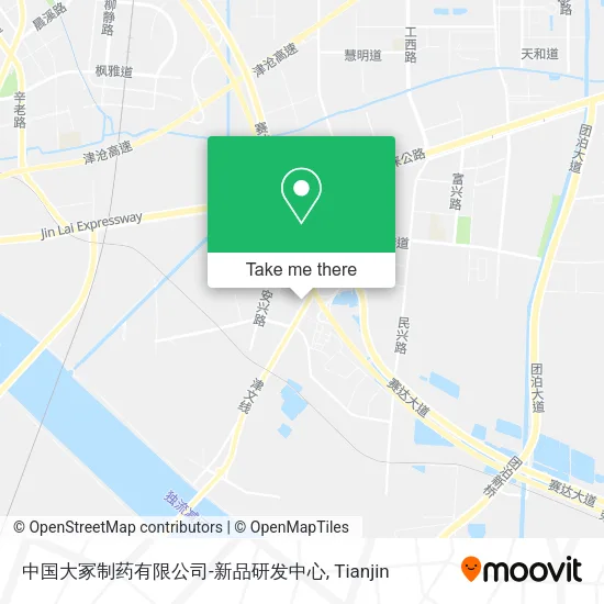 中国大冢制药有限公司-新品研发中心 map