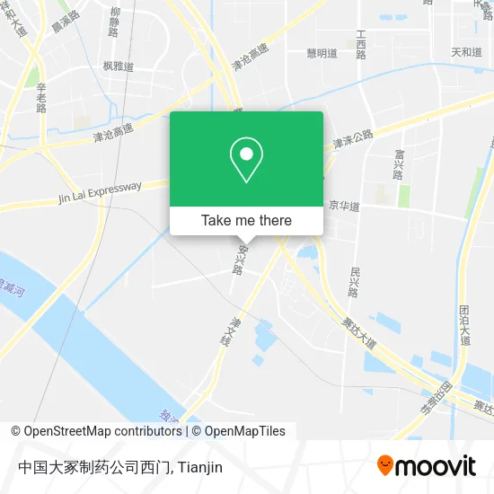 中国大冢制药公司西门 map