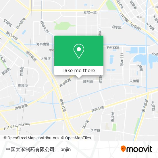 中国大冢制药有限公司 map