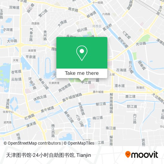 天津图书馆-24小时自助图书馆 map