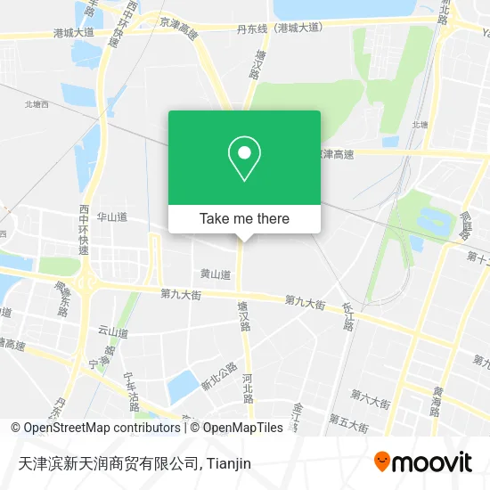 天津滨新天润商贸有限公司 map