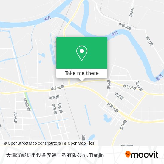 天津滨能机电设备安装工程有限公司 map