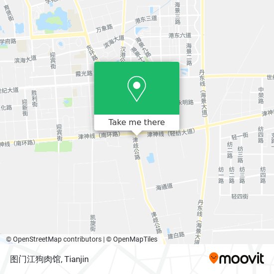 图门江狗肉馆 map