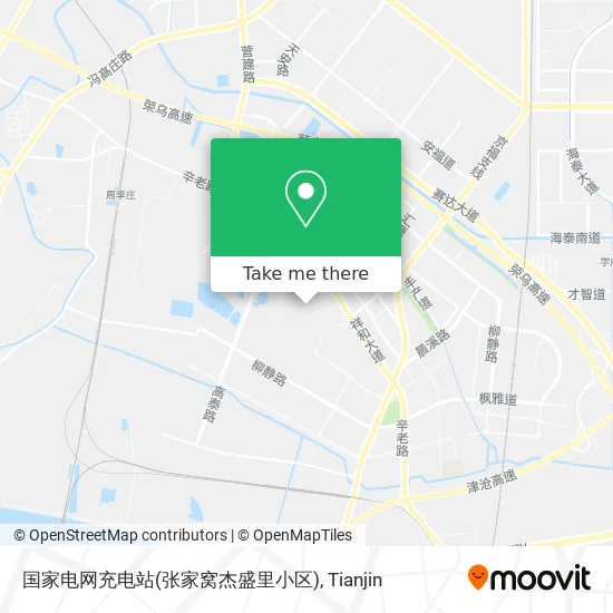 国家电网充电站(张家窝杰盛里小区) map