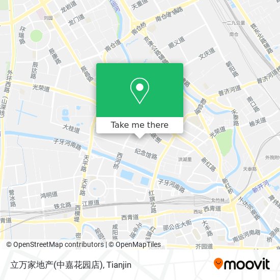立万家地产(中嘉花园店) map