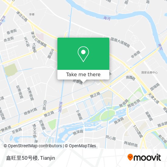 鑫旺里50号楼 map
