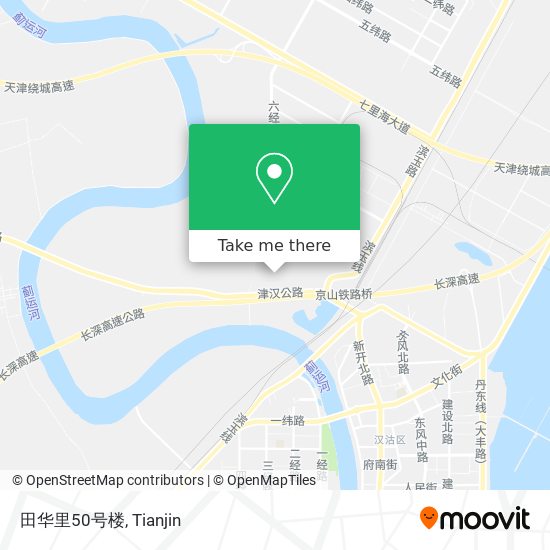 田华里50号楼 map