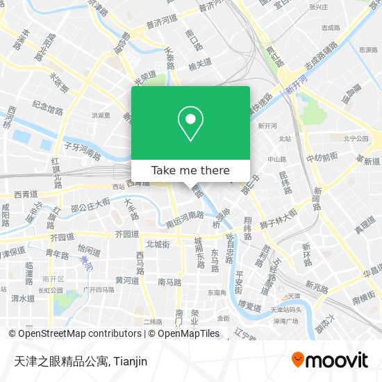 天津之眼精品公寓 map