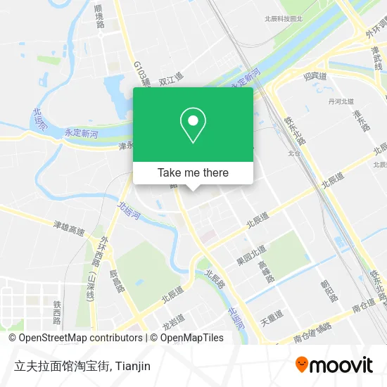立夫拉面馆淘宝街 map