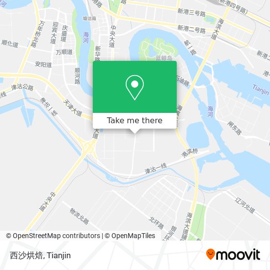 西沙烘焙 map