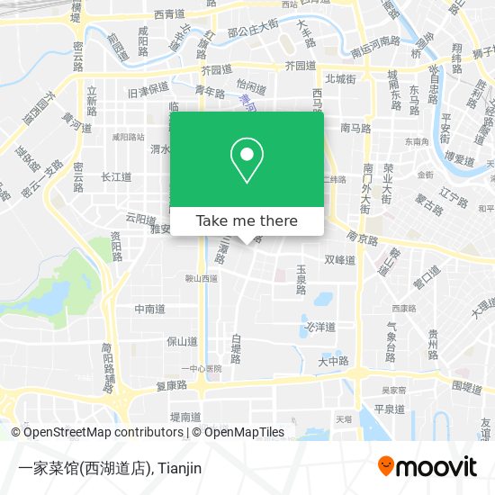 一家菜馆(西湖道店) map