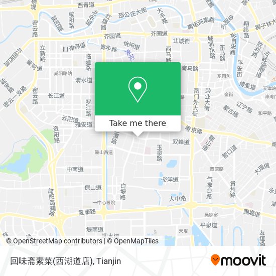 回味斋素菜(西湖道店) map