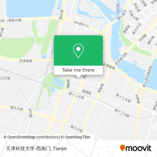 天津科技大学-西南门 map