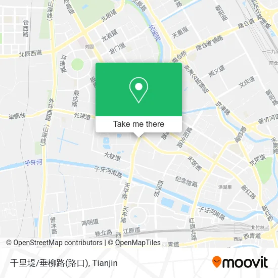 千里堤/垂柳路(路口) map